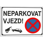 Traiva 09192 neparkovat vjezd
