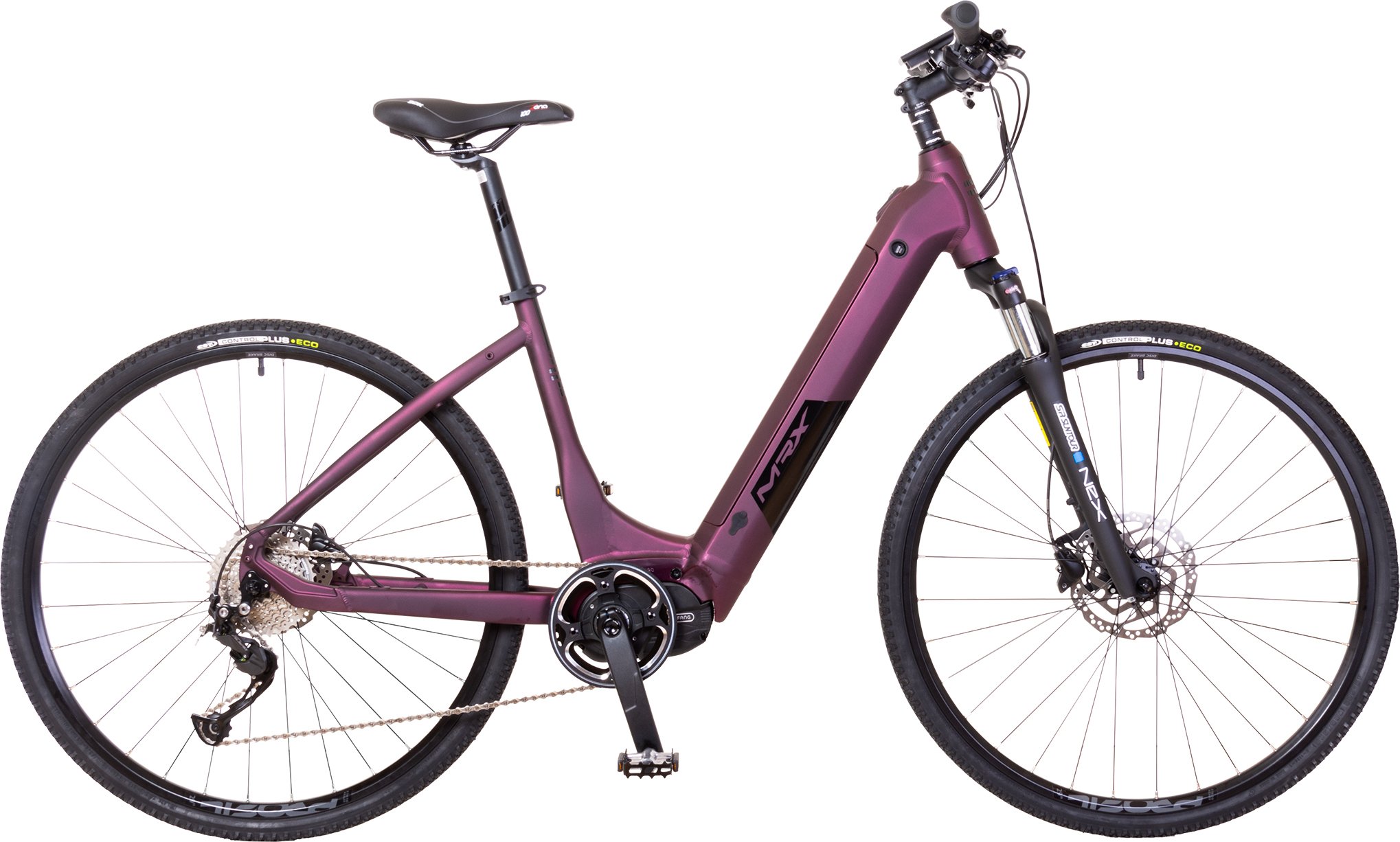 MRX Elektrokolo eMERIX 28" X1-BF420 LADY Alivio 1x9 disc