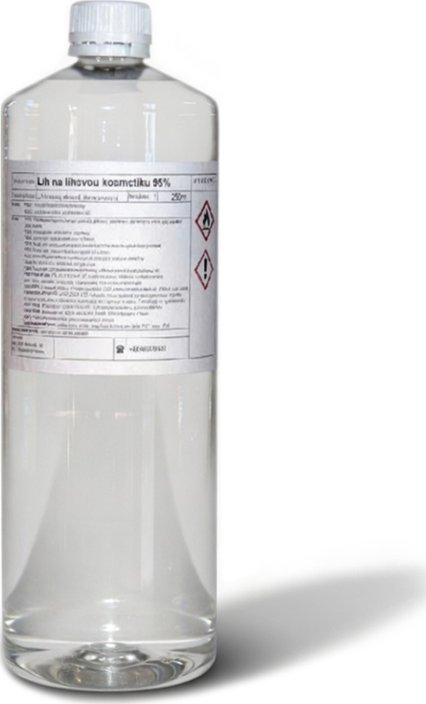Líh na lihovou kosmetiku – 96% denaturovaný ethanol Balení: 1000 ml