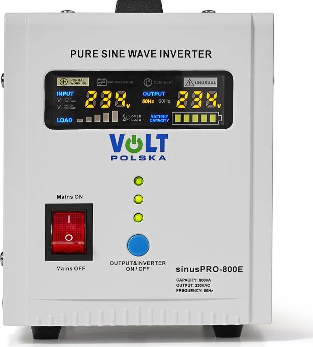 Záložní zdroj sinusPRO-800E, ZZ22-500W