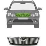 Polcar Maska kapoty Škoda Octavia 2…