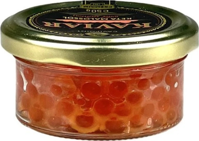 CAVIPOINT Kaviár z divokého lososa KETA GOLD 50g (❄ chlazené)