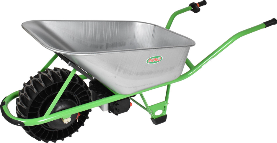 Bravo Motúčko STANDARD KLASIK 250W - elektrické kolečko Pneumatika: Lamelová 10 cm, Korba: Pozinkovaná 100l (0,8 mm), Rám: Standardní