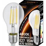 Berge LED žárovka s vláknem E27 15W…