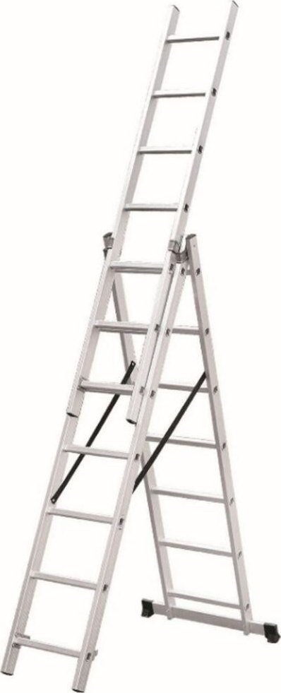 žebřík Al un. 3d. 9př. 5,93m nosnost 150kg
