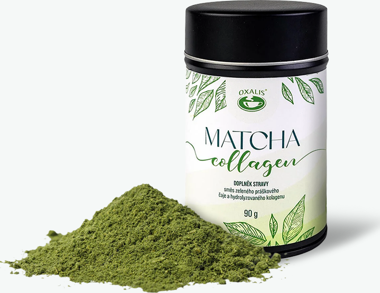 Matcha s kolagenem