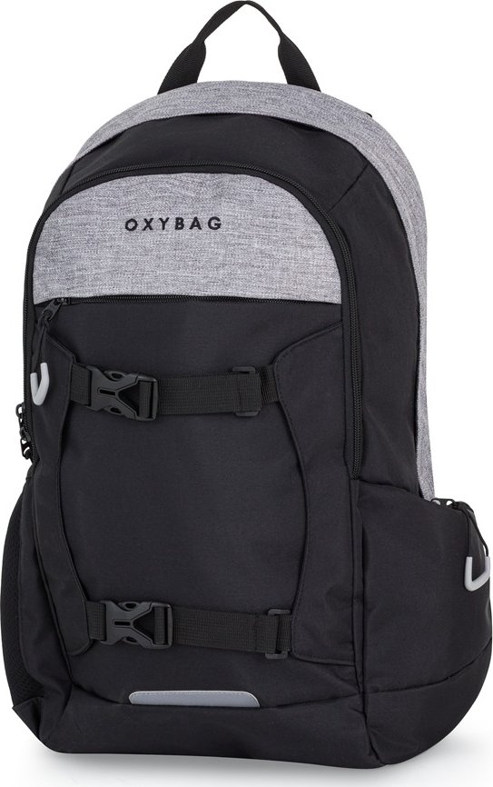 Oxybag Studentský batoh OXY ZERO Grey Backpack