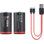 Soshine D USB 6000 mWh LR20 4 ks + USB…