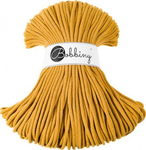 Bobbiny šňůry 5 mm Hořčicové (Mustard)