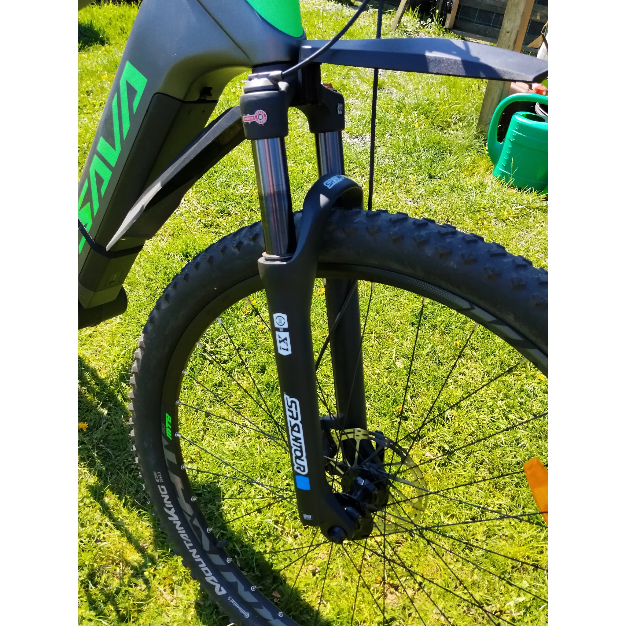 Fotografie 3 - Vidlice na kolo SR Suntour X1-RLR 29" černá