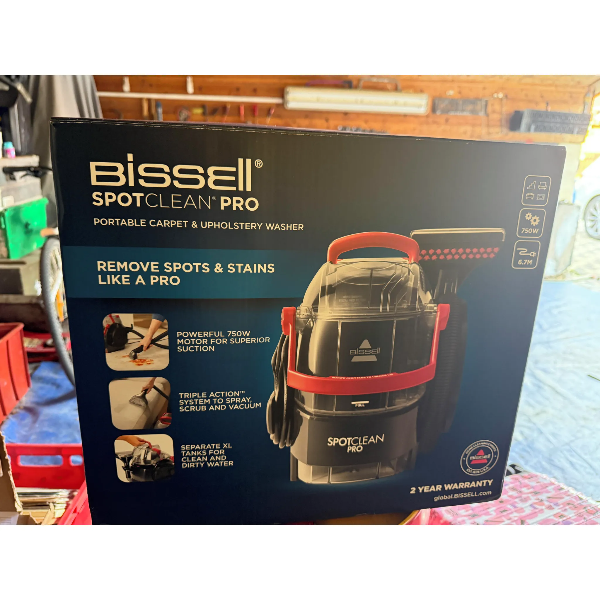 Fotografie 7 - Vysavač BISSELL SpotClean Professional 1558N 