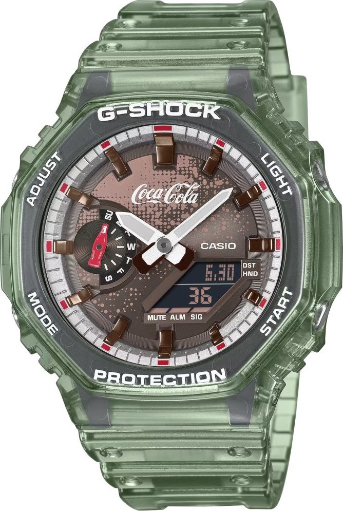 CASIO GA-2100CC-3AER G-Shock Carbon Core Guard Coca-Cola® Collaboration