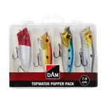 DAM Topwater Popper Pack 7-9 cm 11-14 g…