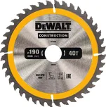 DeWALT DT1945 190 x 30 mm 40 zubů