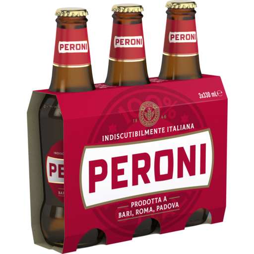 Peroni pivo Red la Birra Italiana 4,7% 3x33cl