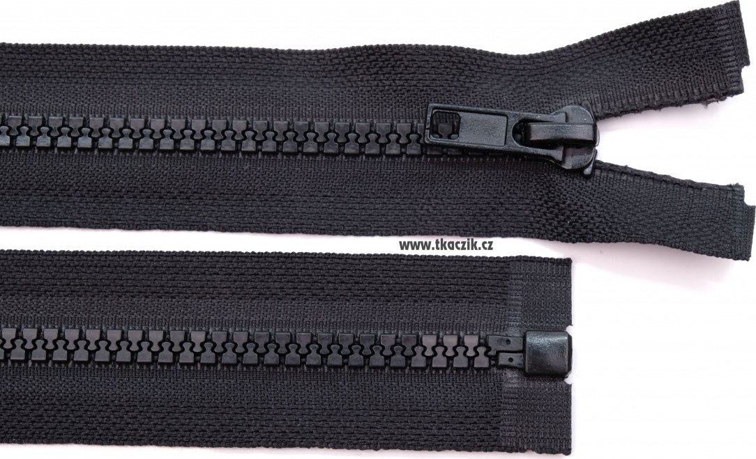 Zdrhovadlo kostěné PH5 5 mm 25 cm dělitelné, varianta černá