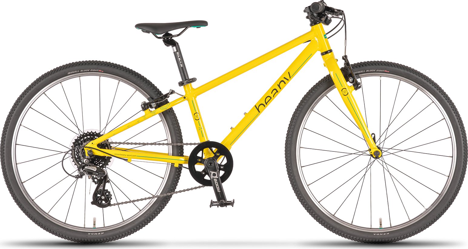 Dětské kolo BEANY ZERO 24" YELLOW yellow 24"