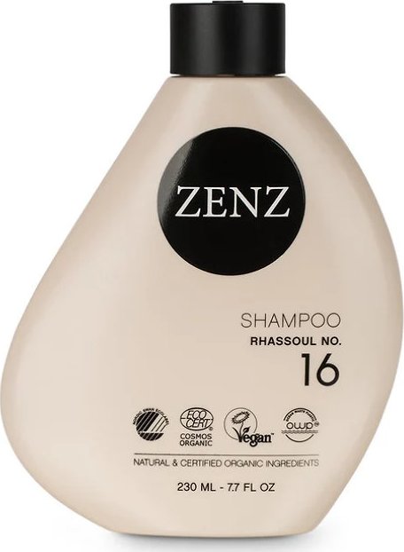 ZENZ Organic Rhassoul Shampoo No. 16 jílový šampon s kondicionačním efektem 230 ml