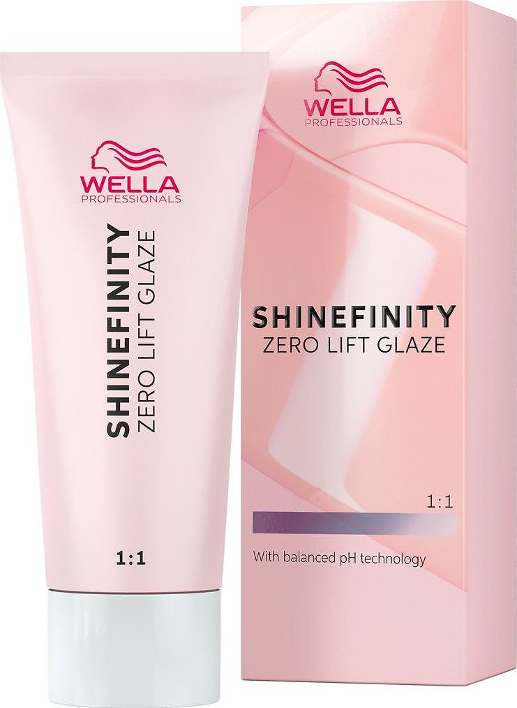 Wella Professionals Shinefinity Zero Lift Glaze Cool demi-permanentní barva - studené odstíny 60 ml, 09/65 Cool Pink Shimmer