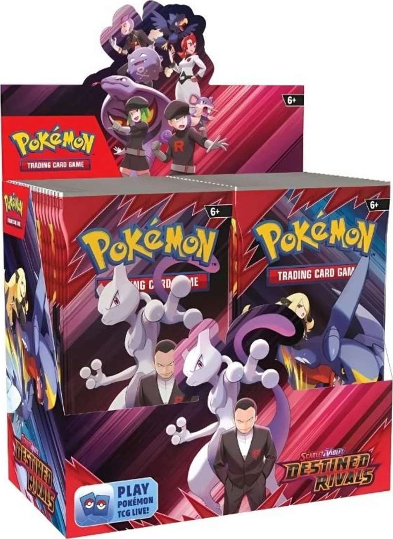 Pokémon TCG: SV10 Destined Rivals - booster box (36 boosterů)