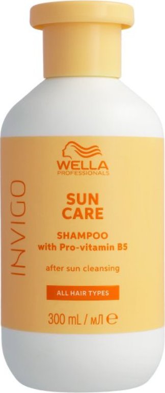 Wella Professionals Invigo Sun After Sun Cleansing Shampoo šampon pro sluncem namáhané vlasy 300 ml