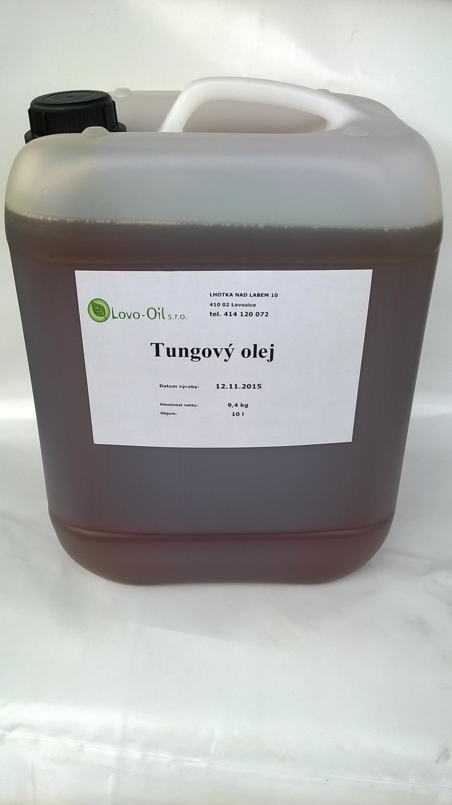 Tungový olej 10 l (Kanystr 10 l)