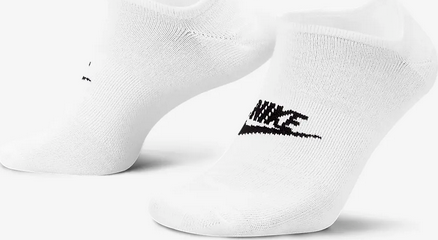 Nike Sportswear Everyday Essential-Sportovní bílé ponožky - 11-14 UK