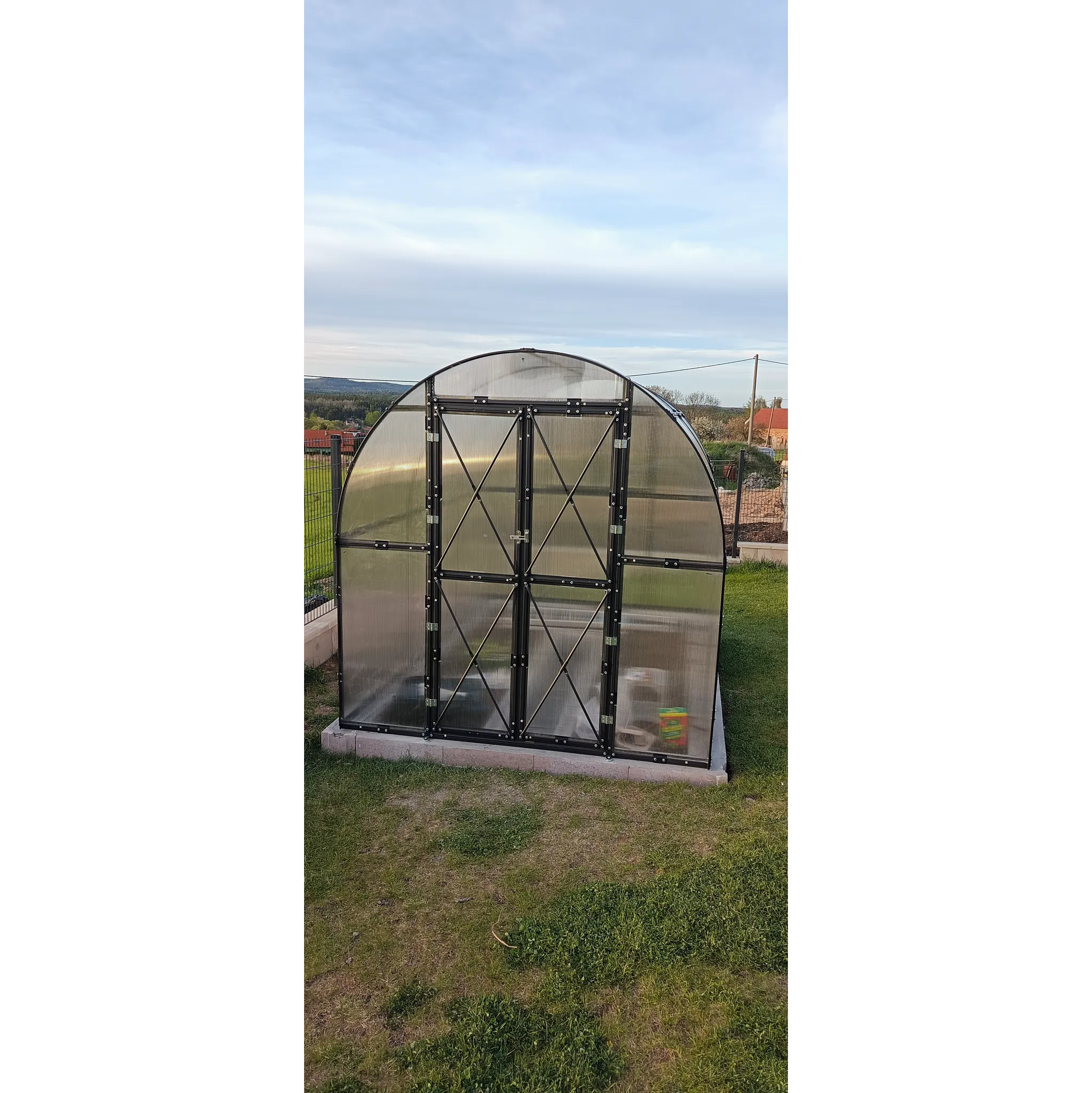 Fotografie 2 - Skleník Proteco Skleník obloukový 3,10 x 2,05 m PC 4,5 mm