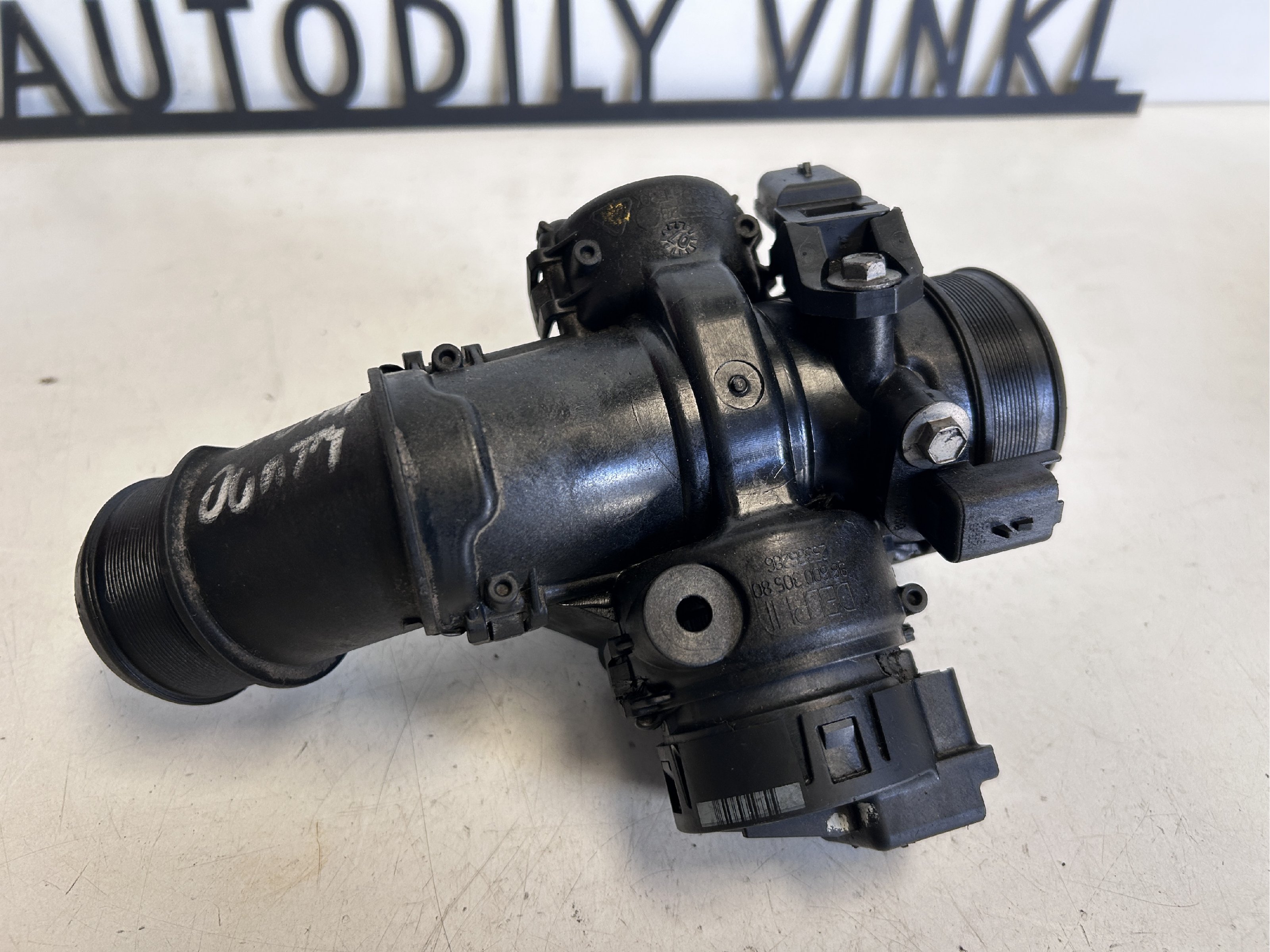 Škrtící klapka 1.6HDI Citroen Peugeot DELPHI 9660030580