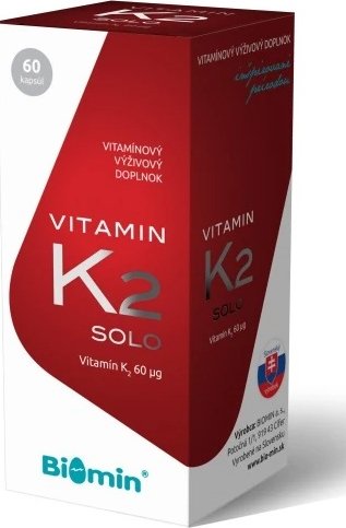 Biomin Vitamin K2 Solo 60 tob.