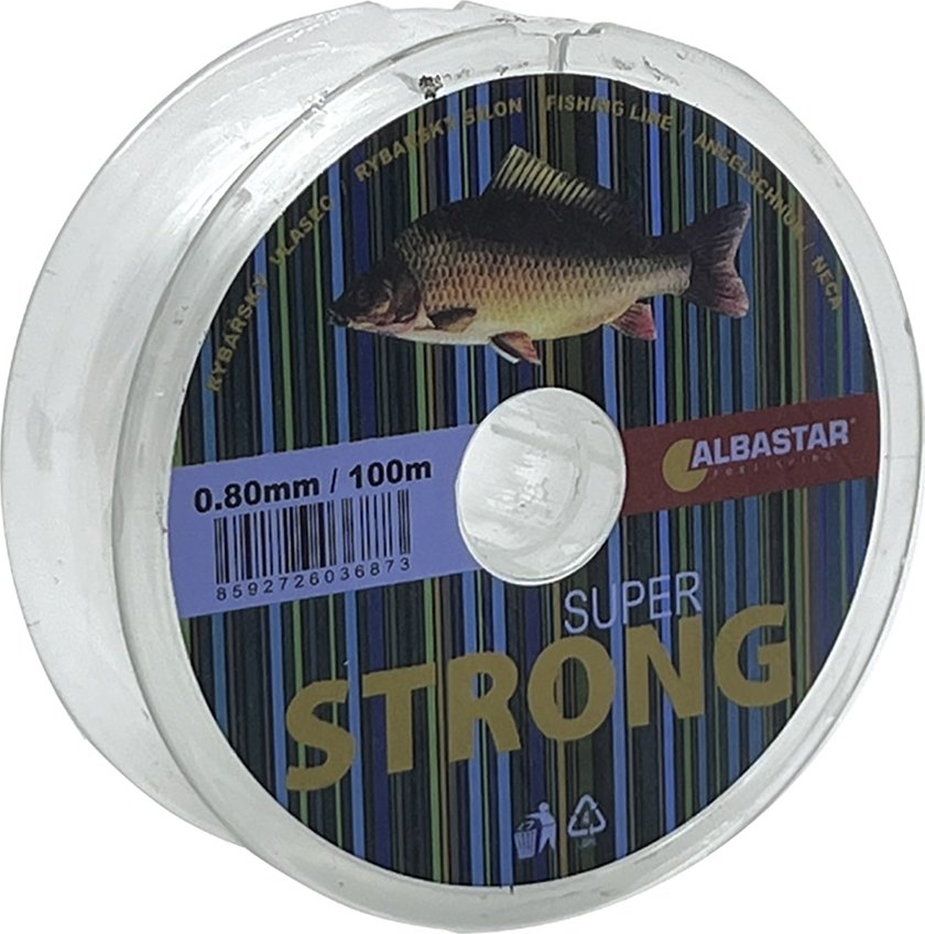 ALBASTAR Vlasec na žaluzie 0,8mm 100m