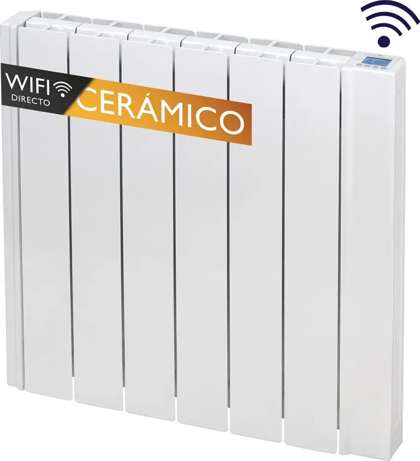 Akumulační radiátor 1000W 58x58x9,5cm INGENIUM RDC CERAMIC bílý elektrický programovatelný Gabarrón RDC6