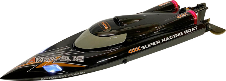 RC loď DF MODELS Avanti BL V2 | RTR | BLACK-ORANGE