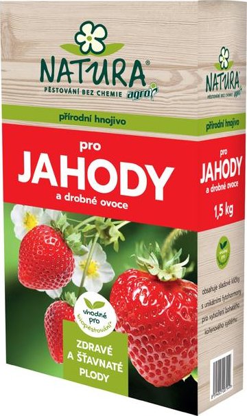 NATURA ORGANICKÉ HNOJIVO - JAHODY A DROBNÉ OVOCE