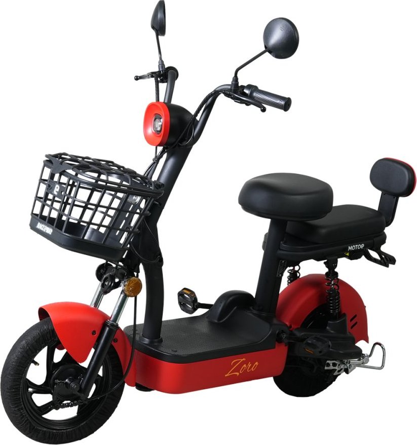 Elektroskútr RACCEWAY® ZORO, červený