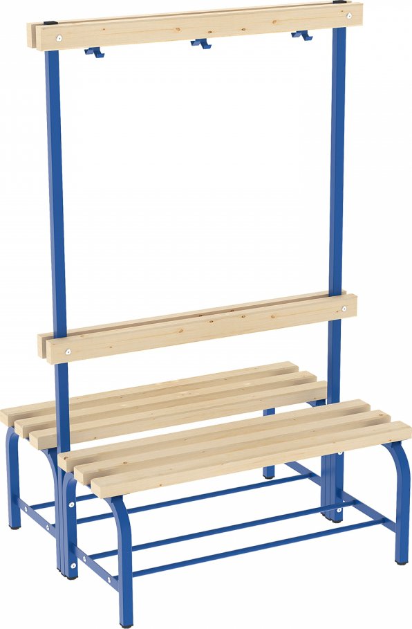 Novatronic SCHOLA Šatní stěna WOOD oboustranná Barva kovové podnože: RAL 7035 - Světle šedá, Šířka: 150 cm