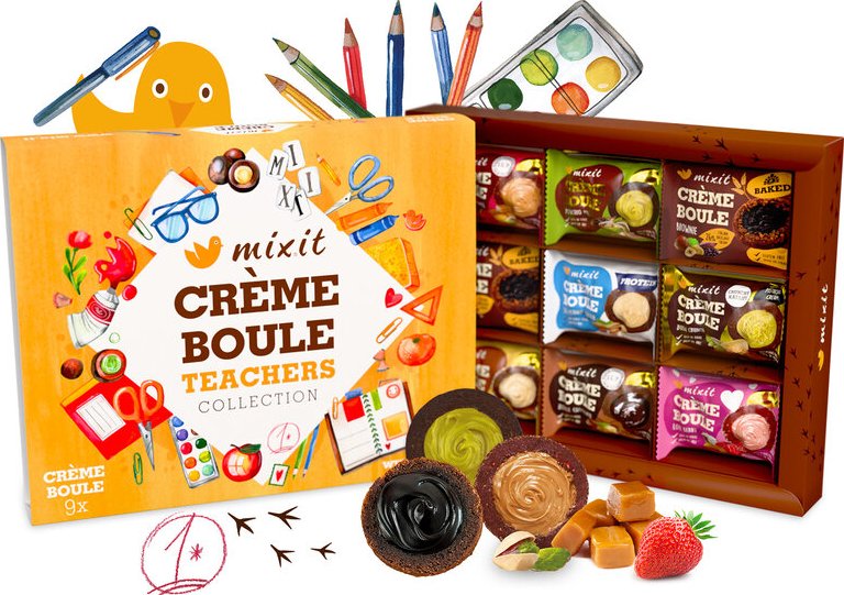 Mixit Bouleniéra pro učitele – Degustační sada Crème boulí