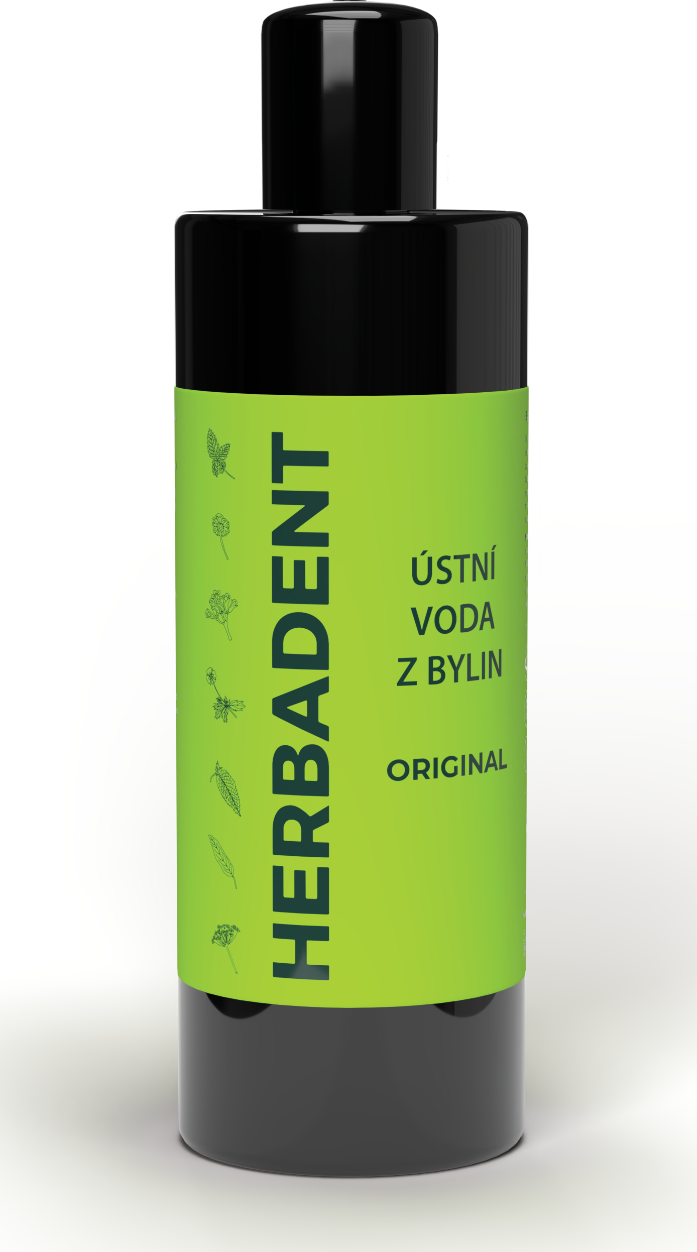 HERBADENT ORIGINAL Ústní voda z bylin Objem: 400 ml
