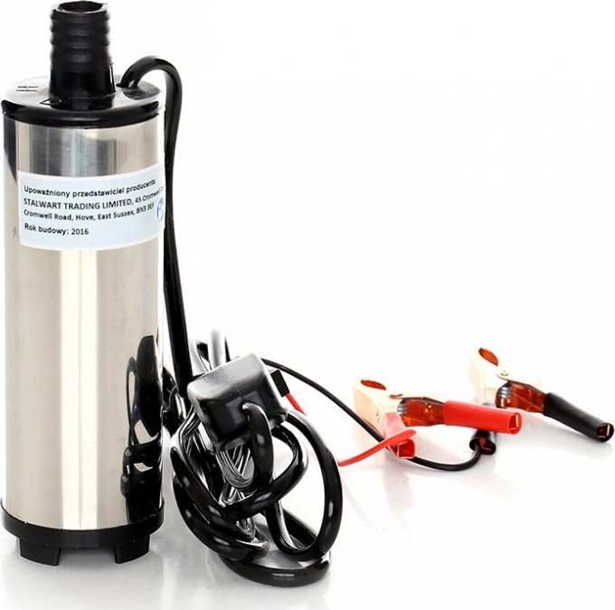 Ponorné čerpadlo na vodu, kalové čerpadlo do studny, čerpadlo do sudu, Ponorné čerpadlo na naftu a olej Kraft&Dele KD1170, 12 V