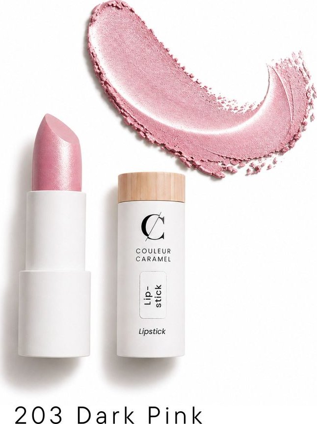 Couleur Caramel Bio rtěnka perleťová - n°203 Dark pink