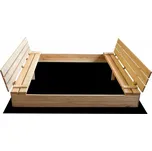 Dřevěné uzavíratelné pískoviště s…