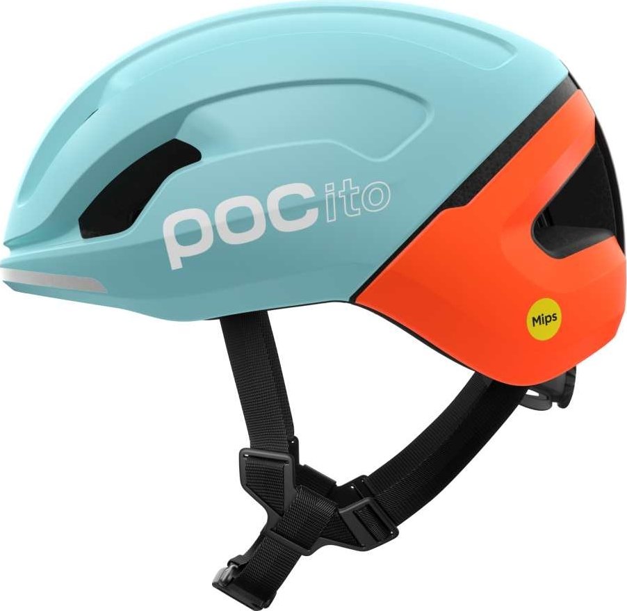 POC Cyklistická přilba POCito Omne Mips Indicolite Blue/Matt Carnelian Orange 2026 Oranžová S (51-56 cm)