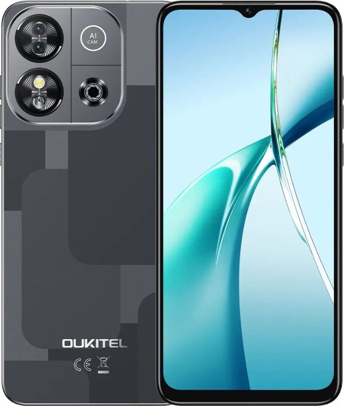 Mobilní telefon Oukitel C57s Black 2GB/64GB + DÁREK Bezdrátová sluchátka v hodnotě 699 Kč ZDARMA
