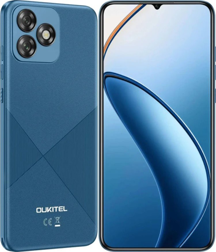 Mobilní telefon Oukitel C53 Blue 4GB/64GB + DÁREK Bezdrátová sluchátka v hodnotě 699 Kč ZDARMA
