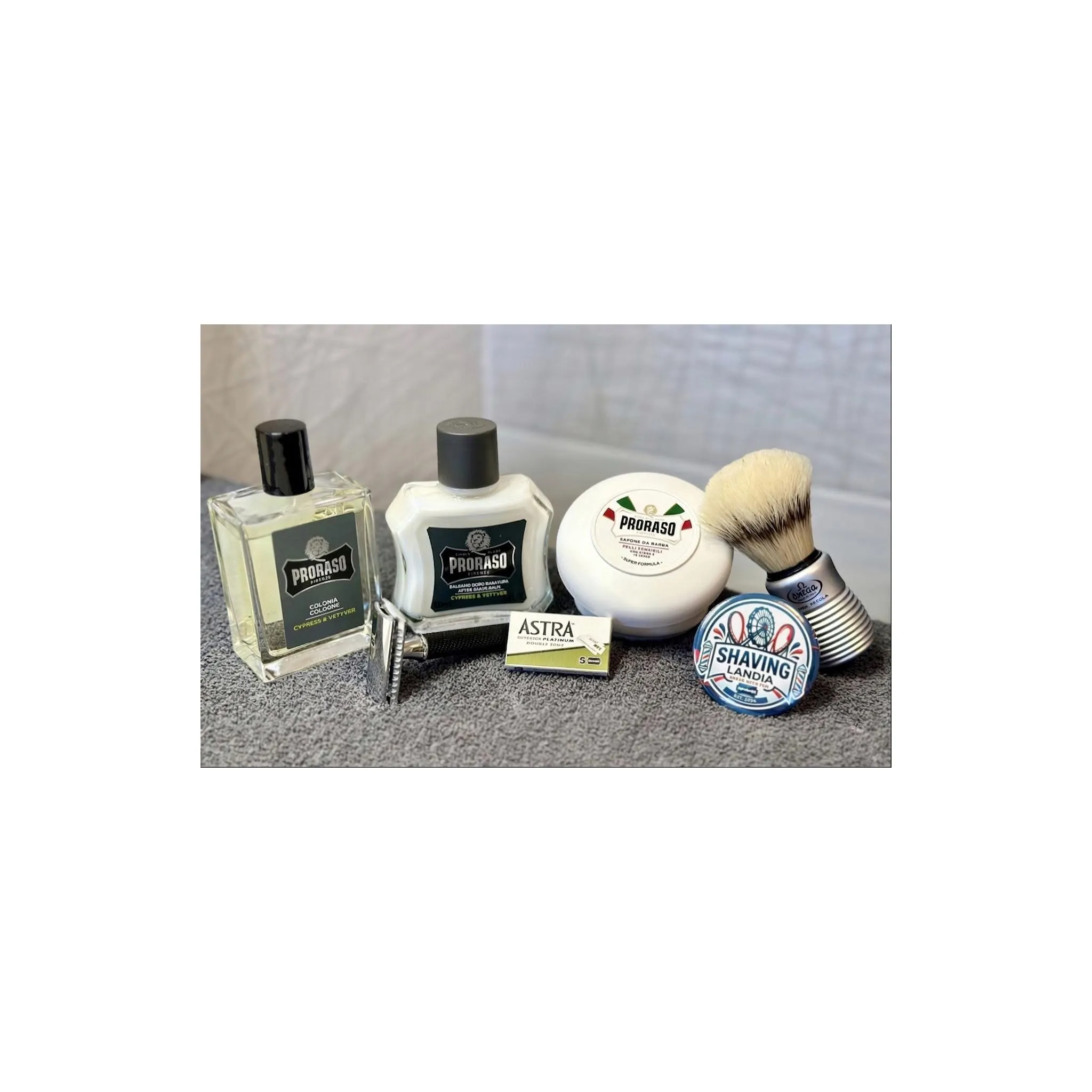 Fotografie 2 - Voda po holení Proraso kolínská voda cypřiš a vetiver 100 ml