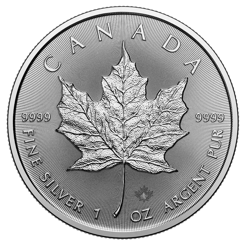 The Royal Canadian Mint Maple Leaf 1 oz 2026 stříbrná investiční mince 31,1 g