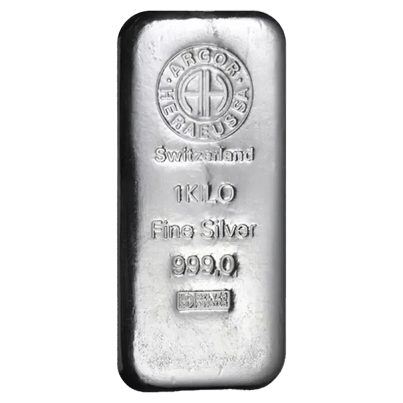 Argor Heraeus Investiční stříbrný slitek 1000 g