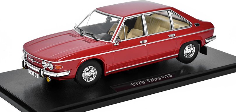 Tatra 613 1979 1:18 - TRIPLE9 Tatra-613 - kovový model