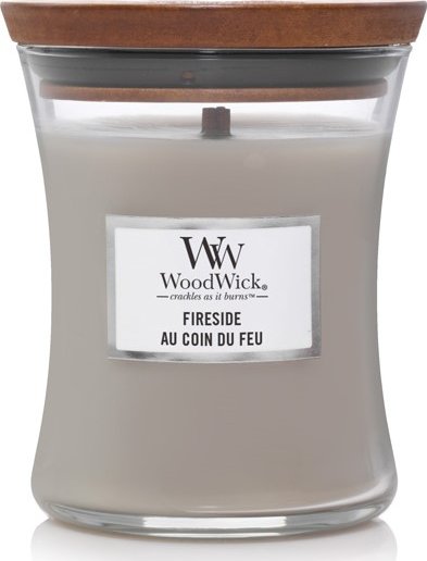 WoodWick Fireside svíčka střední 275 g