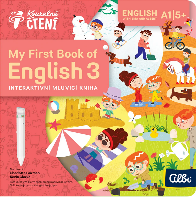 My First Book of English 3 - Actions - kouzelné čtení - Albi